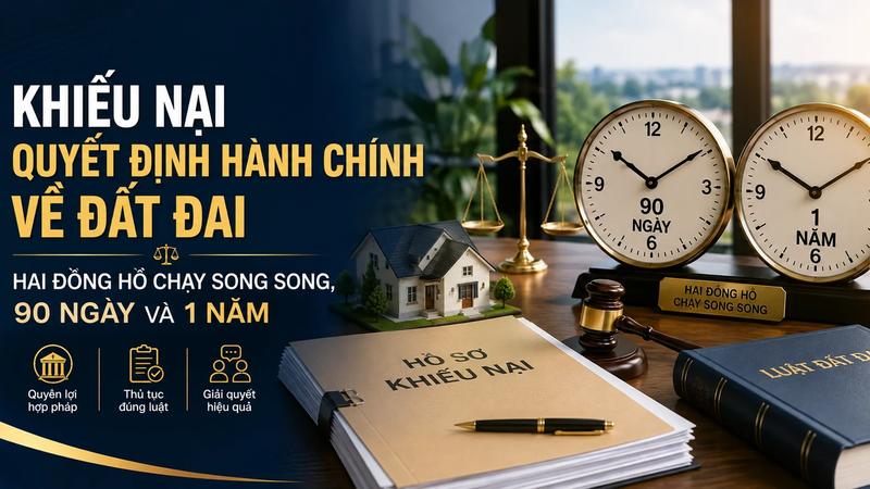Khiếu Nại Quyết Định Hành Chính Về Đất Đai: Hai Đồng Hồ Chạy Song Song, 90 Ngày Và 1 Năm