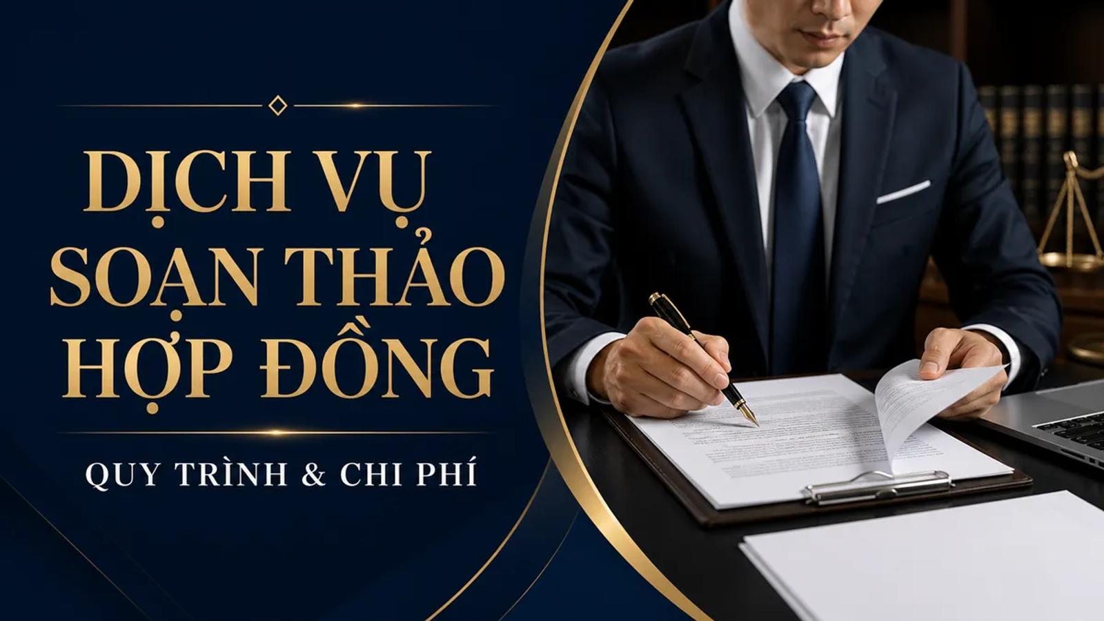 Dịch Vụ Soạn Thảo Hợp Đồng: Quy Trình, Phạm Vi Và Chi Phí
