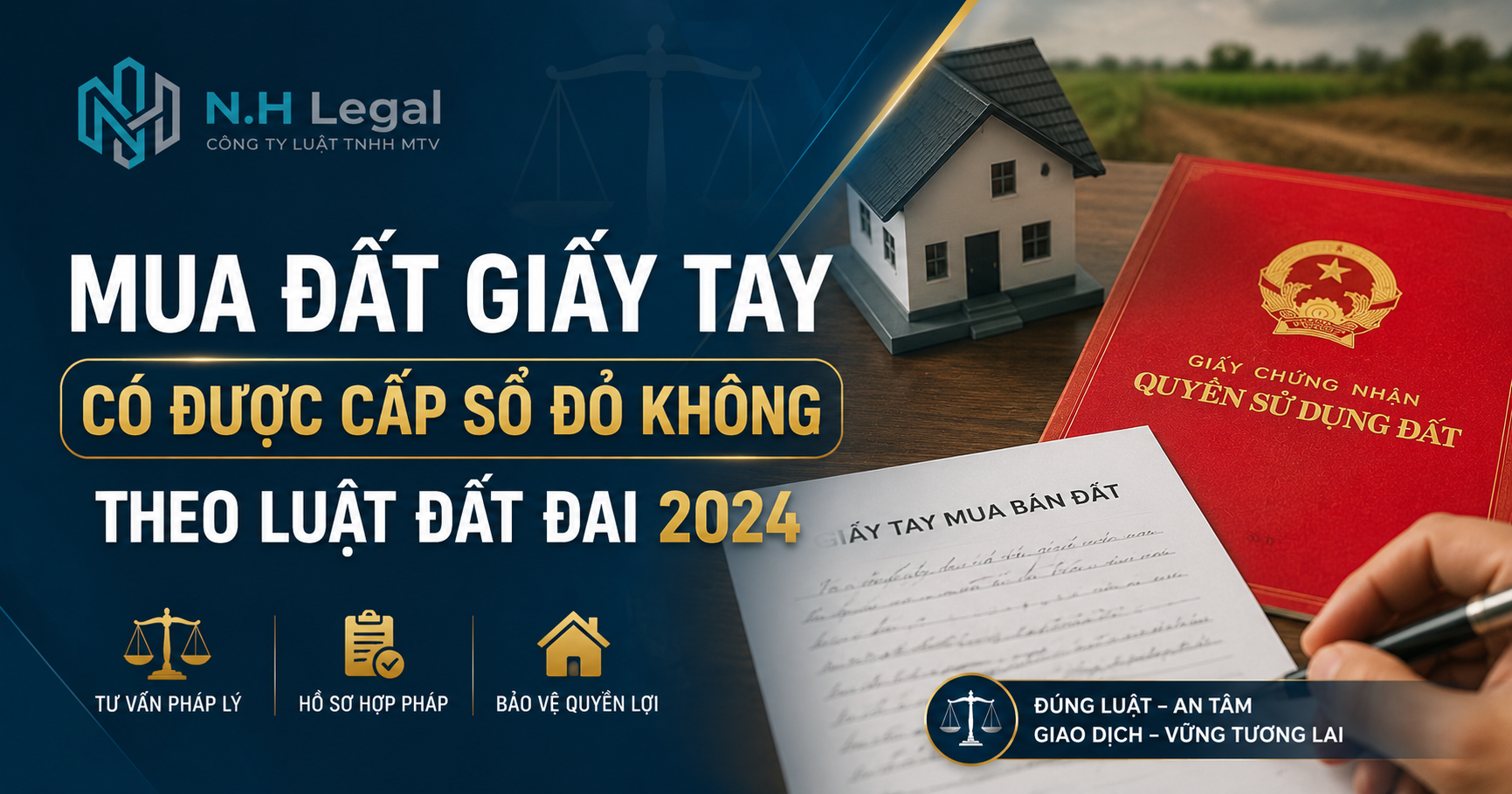 Mua Đất Giấy Tay Có Được Cấp Sổ Đỏ Không? Điều Kiện Mới Nhất 2026