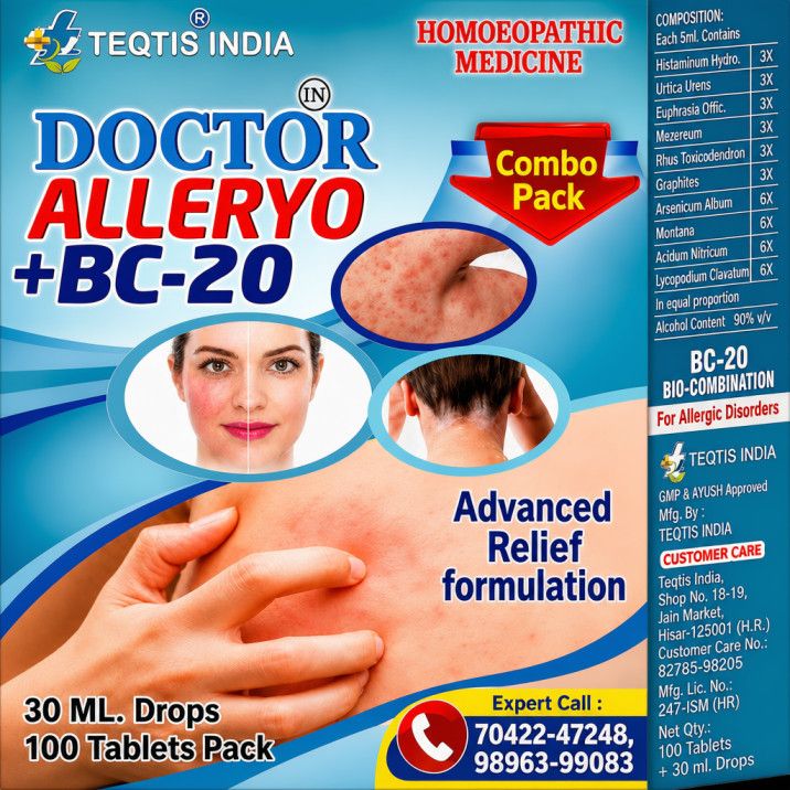 Doctor Alleryo + BC20 Homeopathic Combo