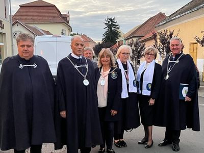 Mathiász Nemzetközi Lovagrend avatás
