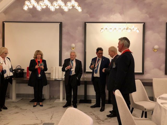 Mathiász Nemzetközi Lovagrend avatás