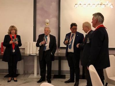 Mathiász Nemzetközi Lovagrend avatás