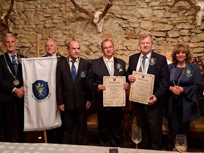 Mathiász Nemzetközi Lovagrend avatás