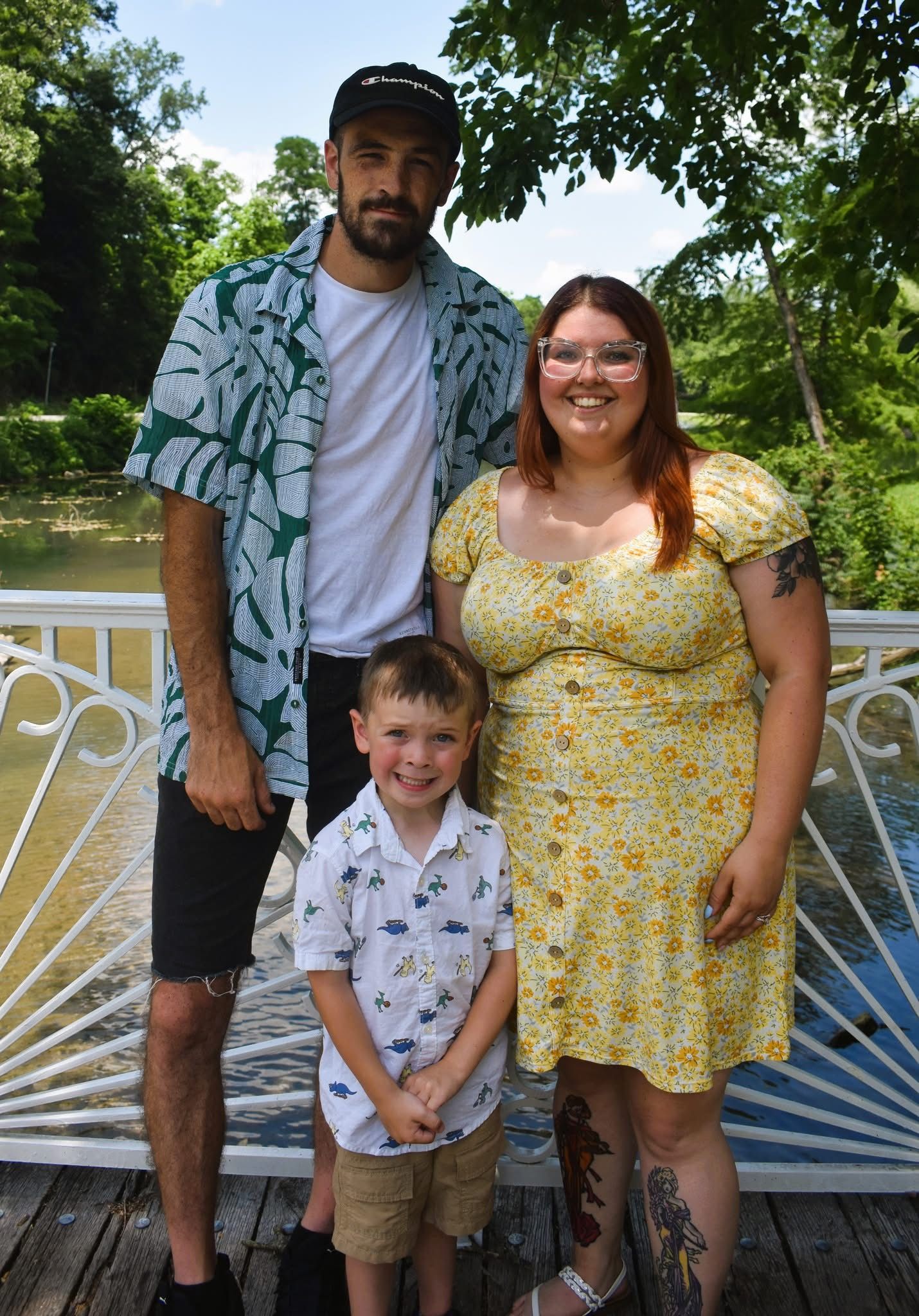 Kelsey with her family
