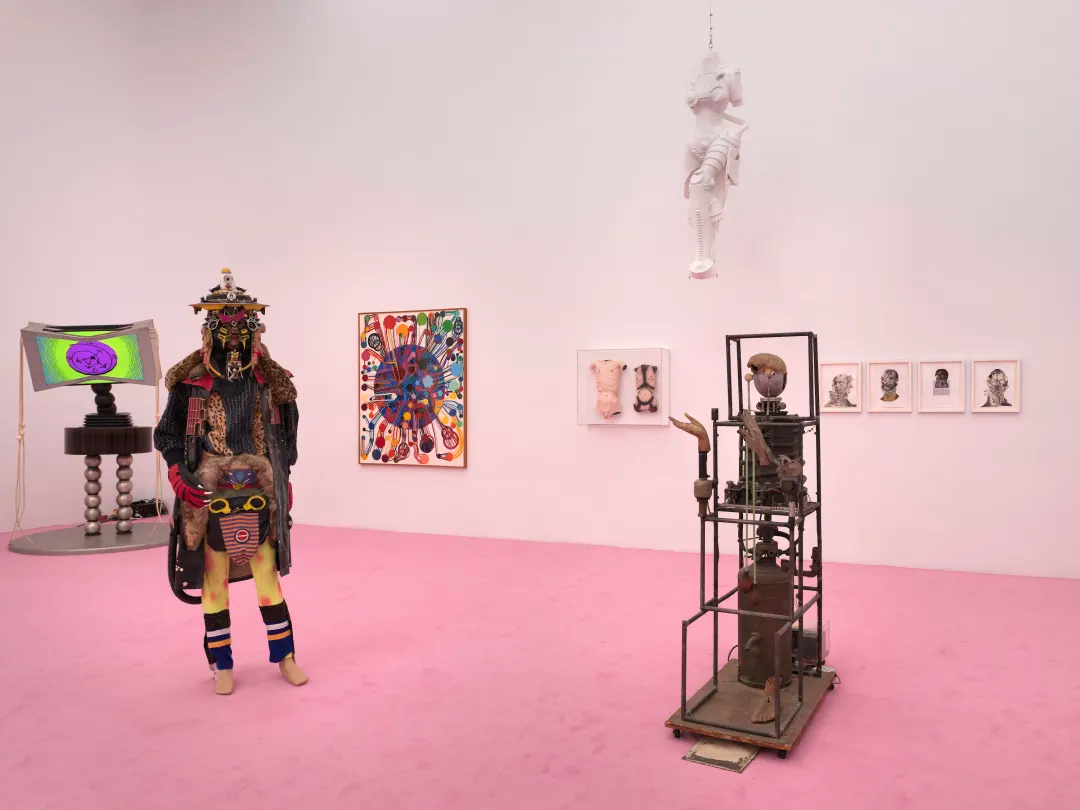 Installation views of New Humans: Memories of the Future, New Museum, 2026.