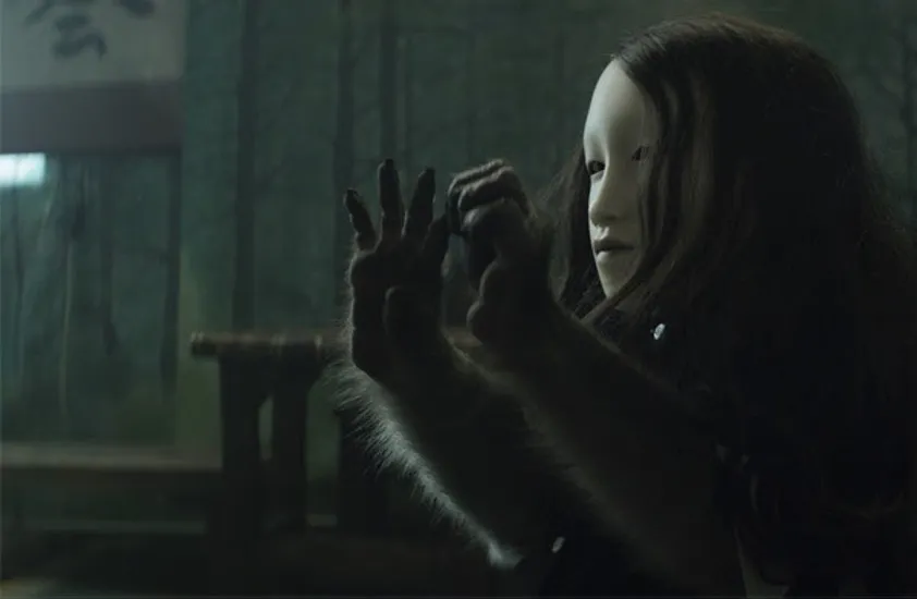 Pierre Huyghe, Untitled (Human Mask), 2014, film still.
