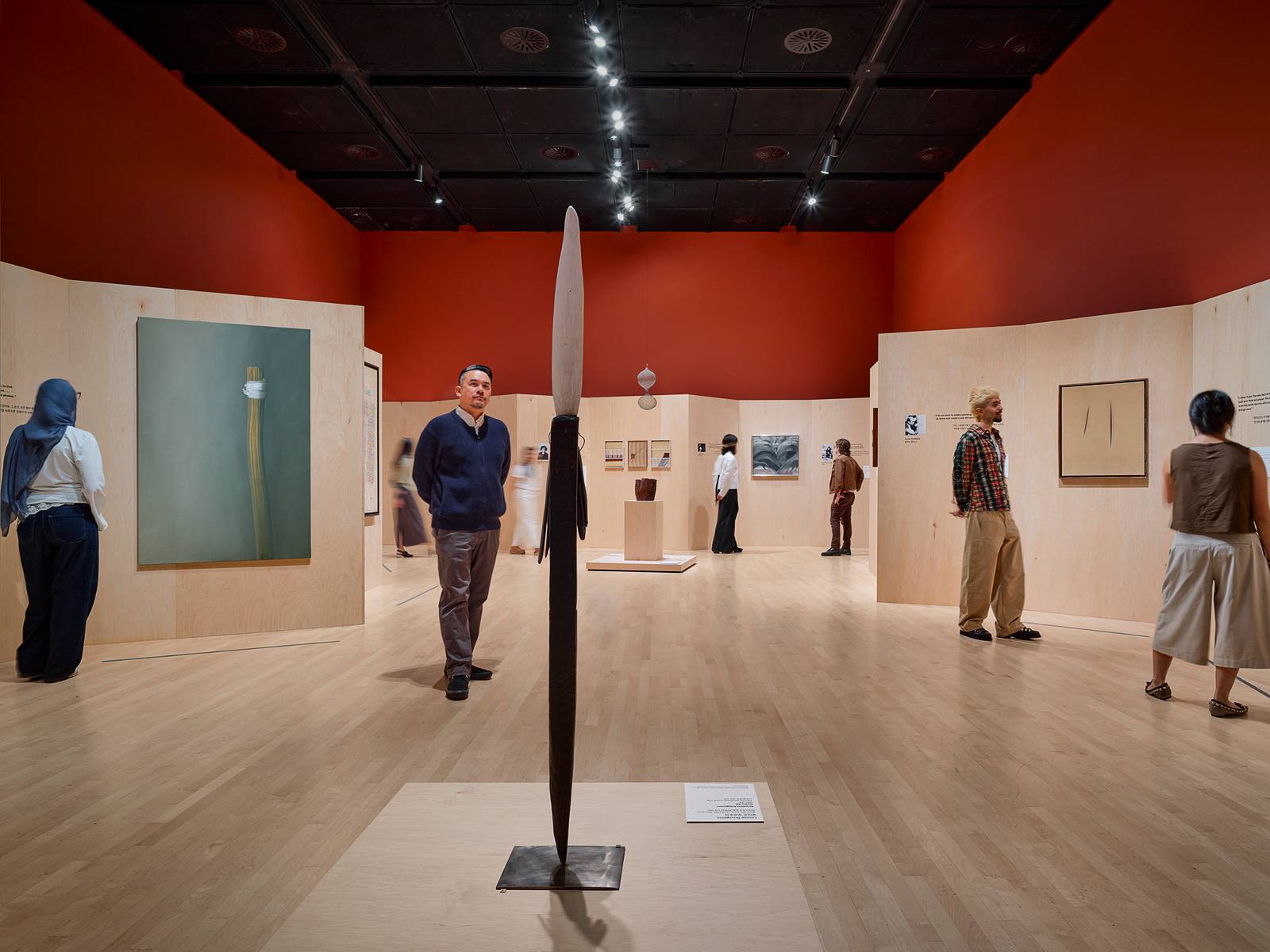《RM x SFMOMA: Between You and Me》展览现场,旧金山现代艺术博物馆,2026年10月3日至2027年2月7日