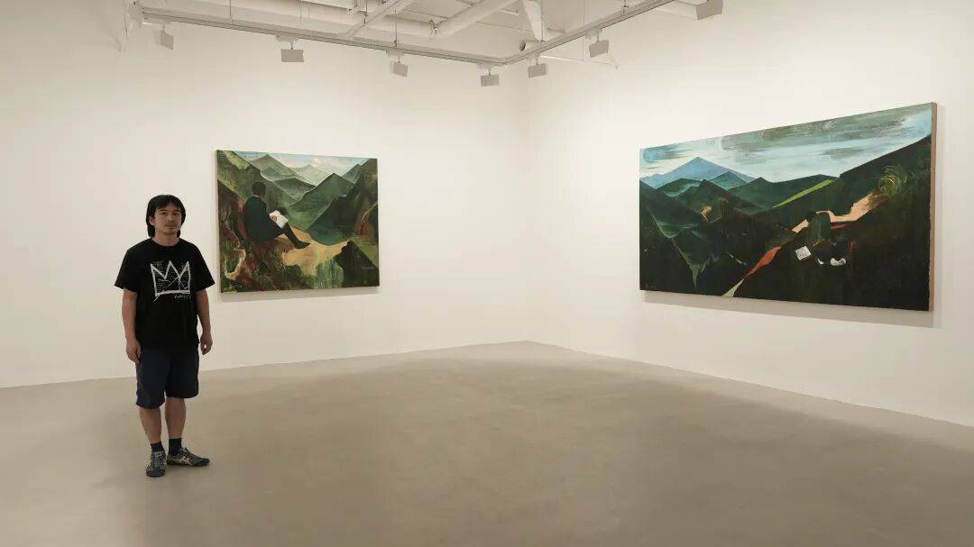 肖江:专注画山十年,10余幅新作亮相上海新展 图片 5