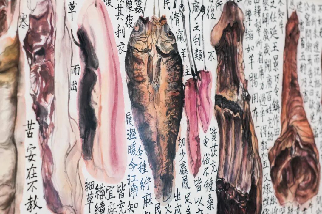 李津新展广东开幕：画美食30年，烟火气十足 图片 17