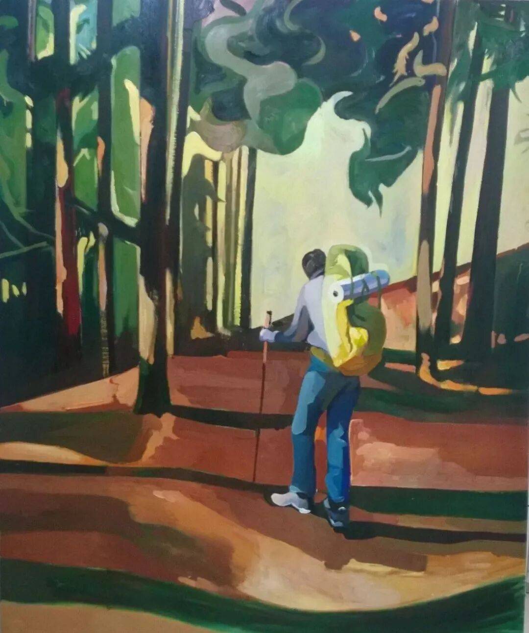 肖江:专注画山十年,10余幅新作亮相上海新展 图片 13