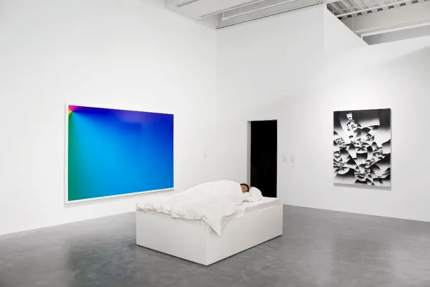 Installation view of the inaugural New Museum Triennial, Younger Than Jesus, 2009.