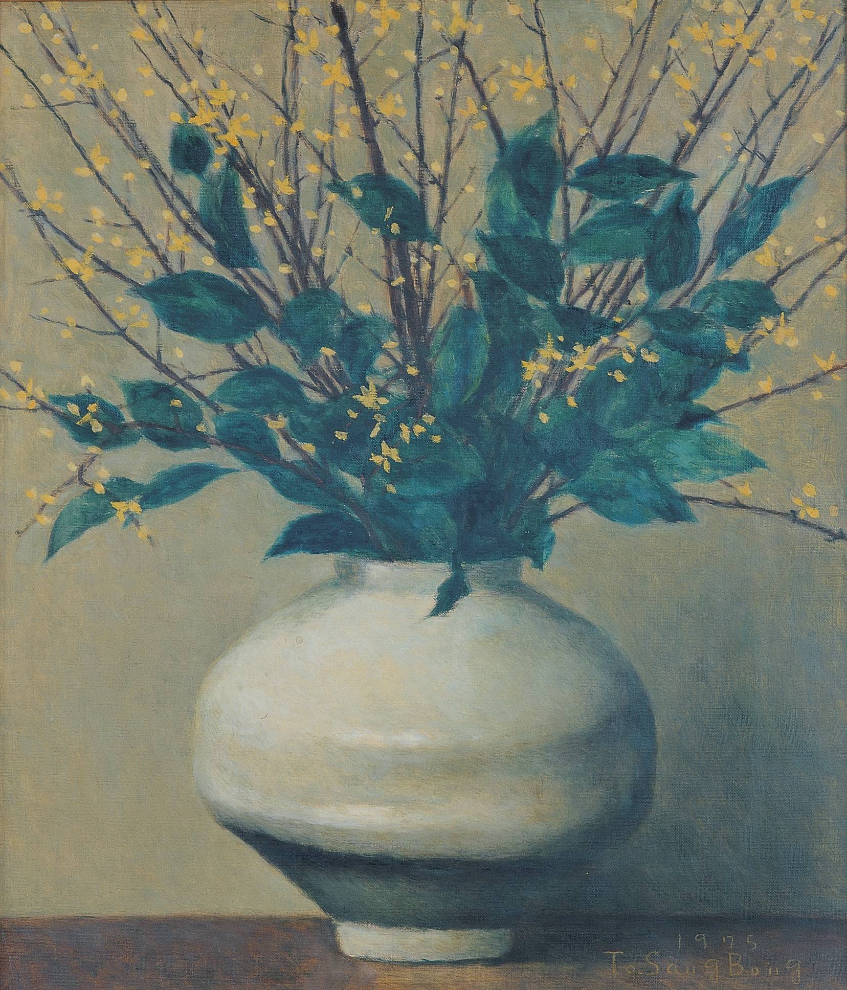 都相凤(To Sangbong),《Forsythia》,1975年;RM收藏