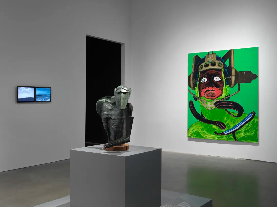 Installation views of New Humans: Memories of the Future, New Museum, 2026.