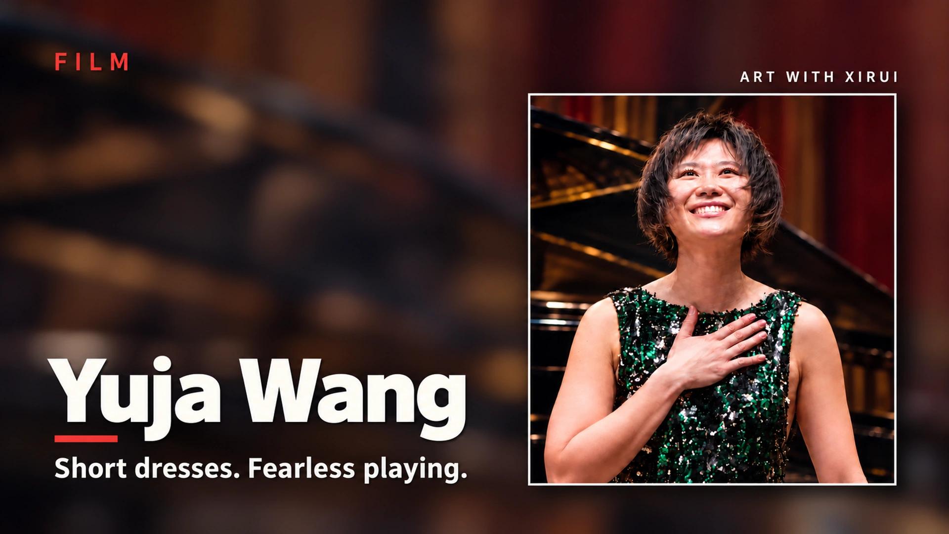 Yuja Wang: Short dresses. Fearless playing. | Art with Xirui
