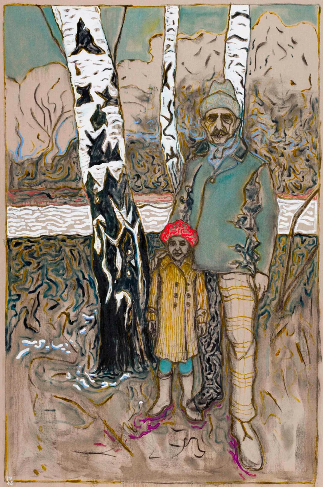 65岁老顽童艺术家的中国首展：我画画只是为了自己 图片 40