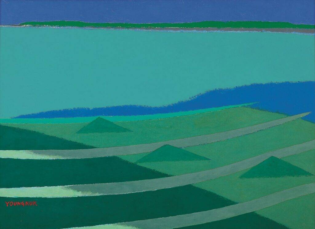 刘永国(Yoo Youngkuk),《Work》,1982年;RM收藏