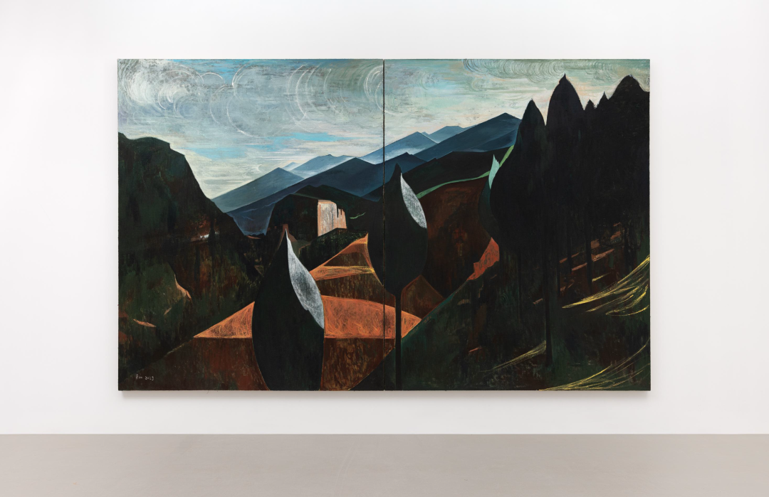 肖江：专注画山十年，10余幅新作亮相上海新展 图片 29