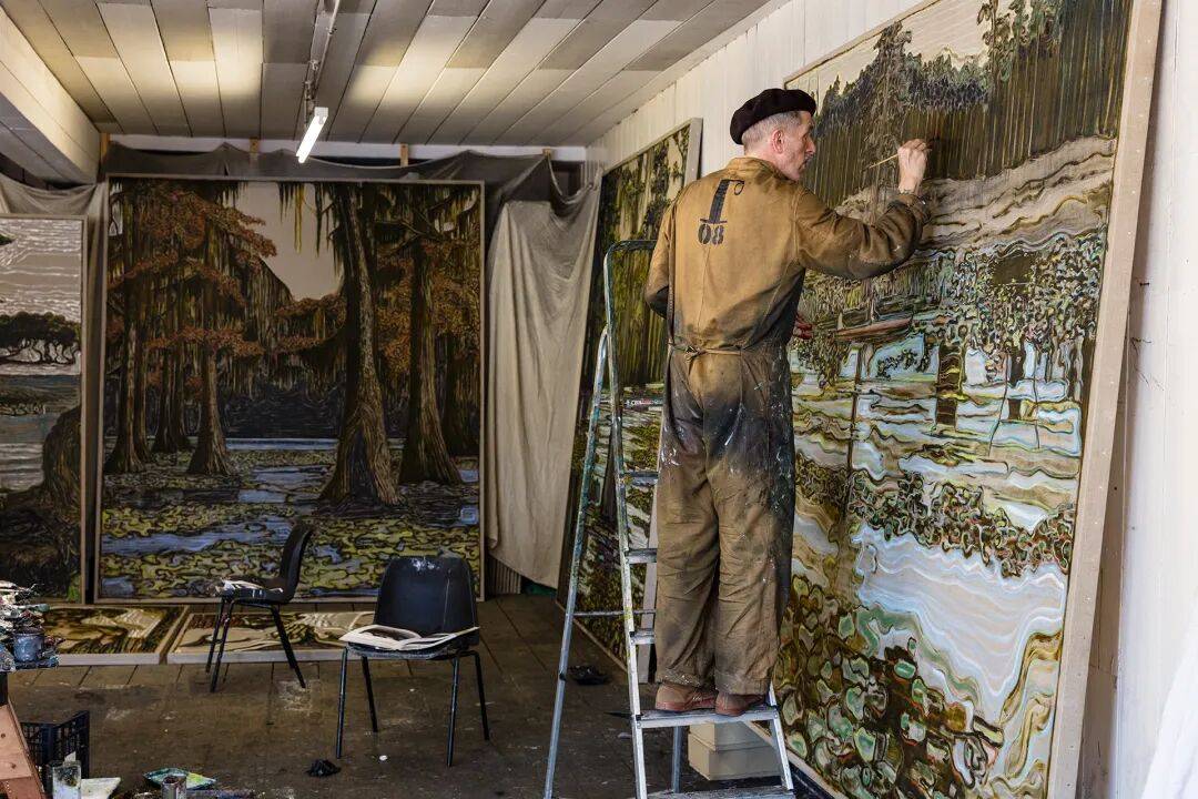 65岁老顽童艺术家的中国首展:我画画只是为了自己 图片 42