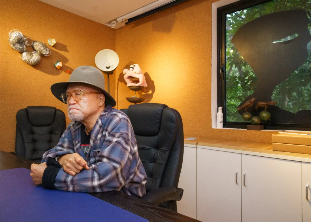 Kim Chang-il during the interview