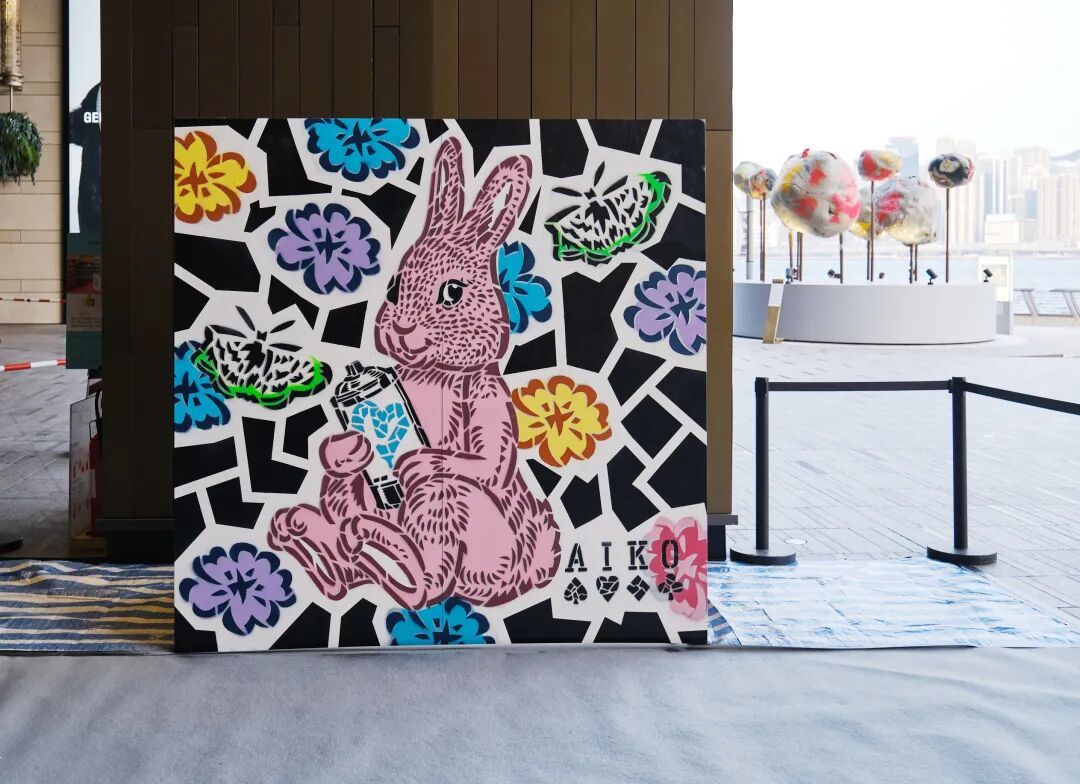 世界涂鸦艺术教父，在香港为30多位好友办展，个个都大名鼎鼎 图片 45