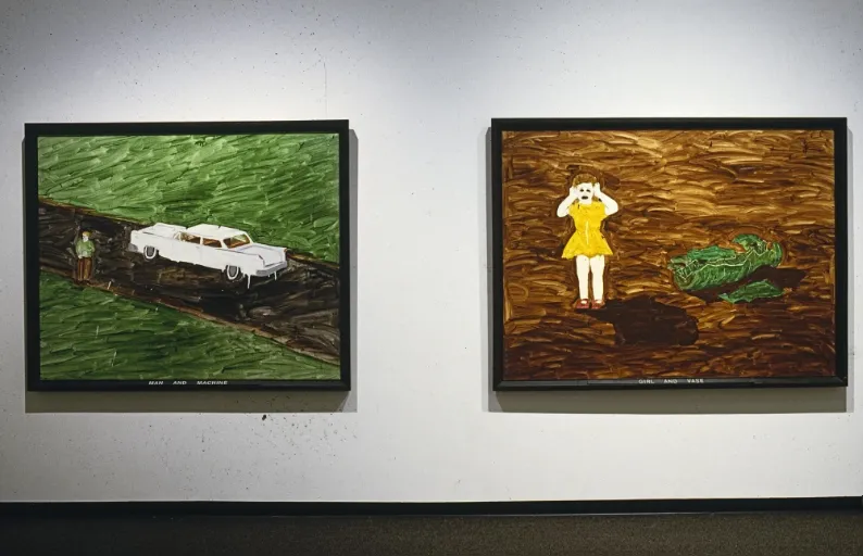 “‘坏’绘画”展览现场