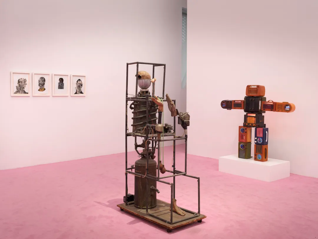 Installation views of New Humans: Memories of the Future, New Museum, 2026.