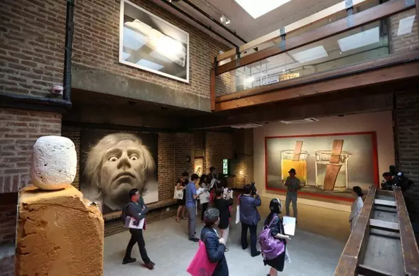 Gallery at Arario Museum in Seoul