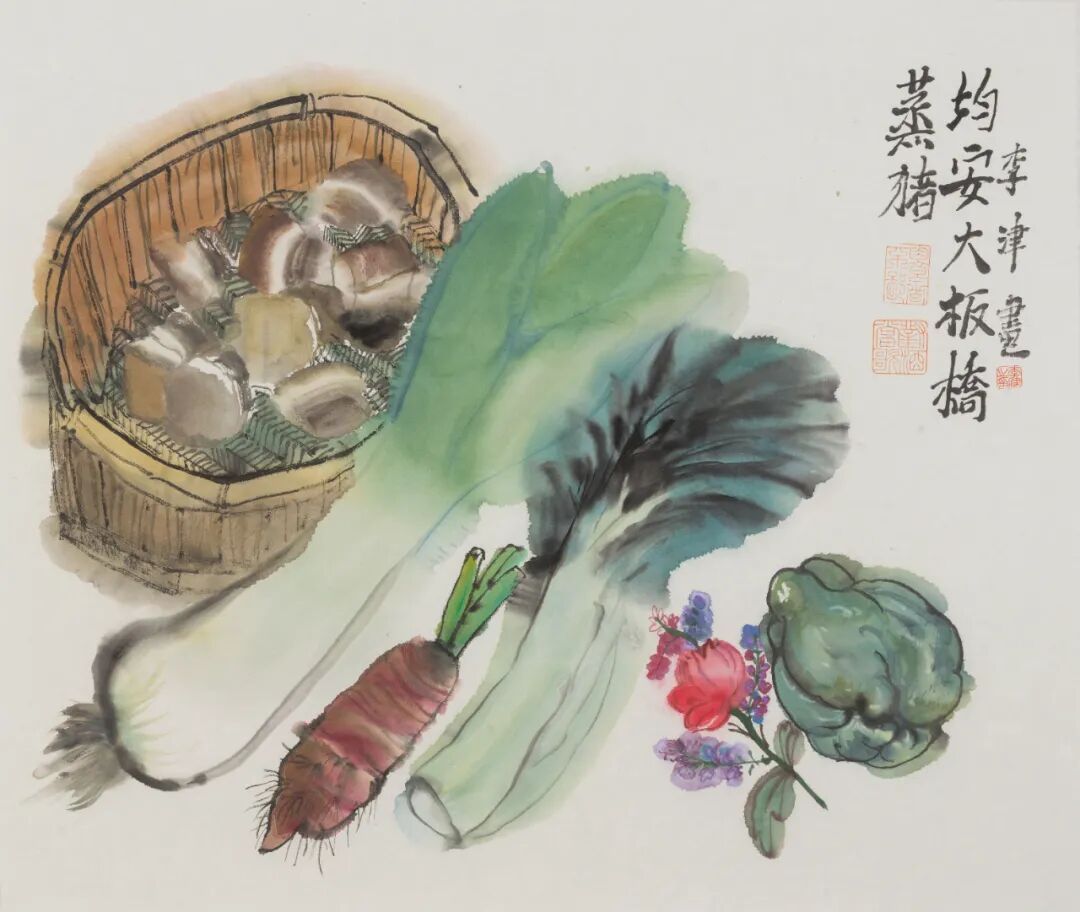 李津新展广东开幕：画美食30年，烟火气十足 图片 16