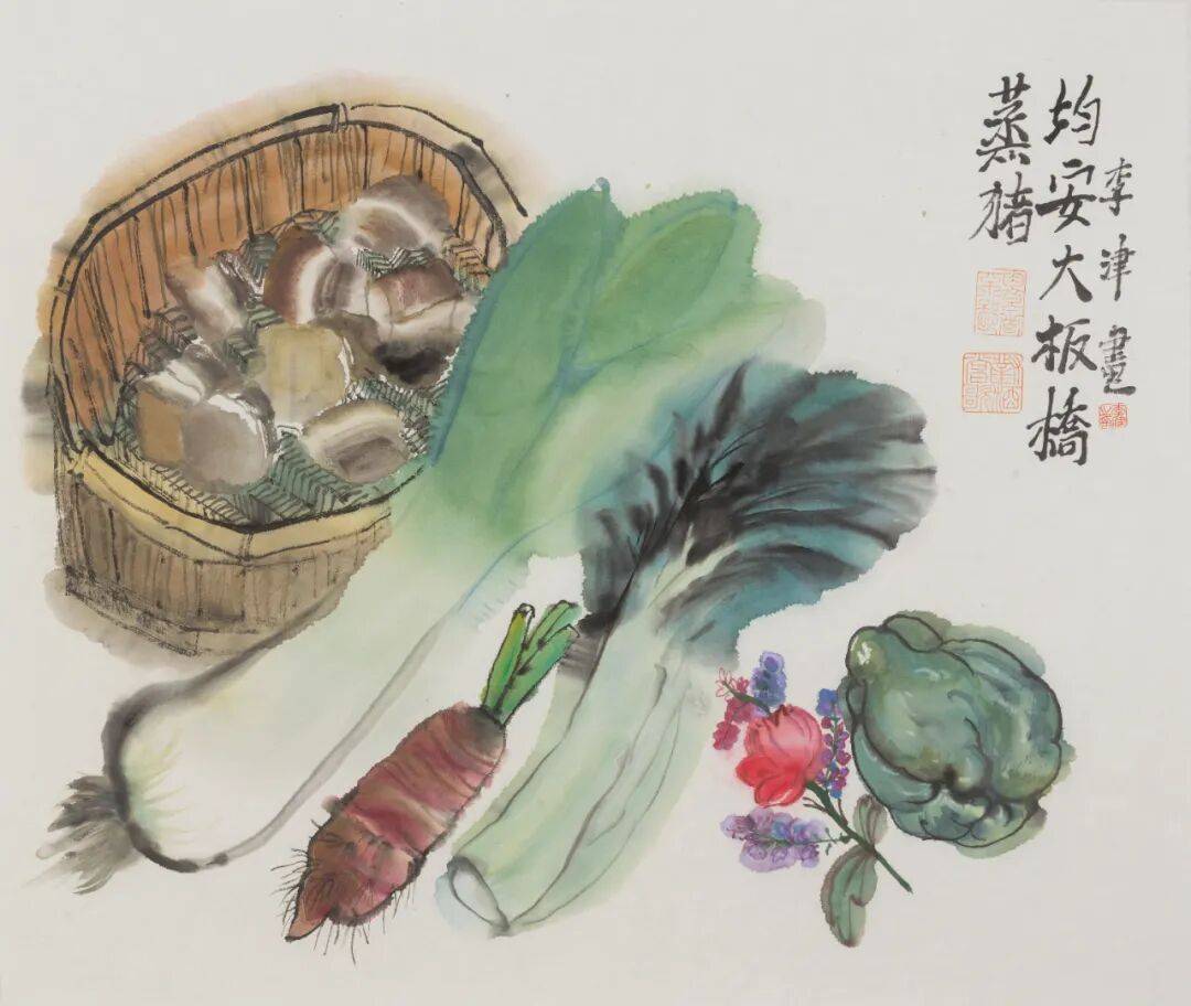 李津新展广东开幕:画美食30年,烟火气十足 图片 16