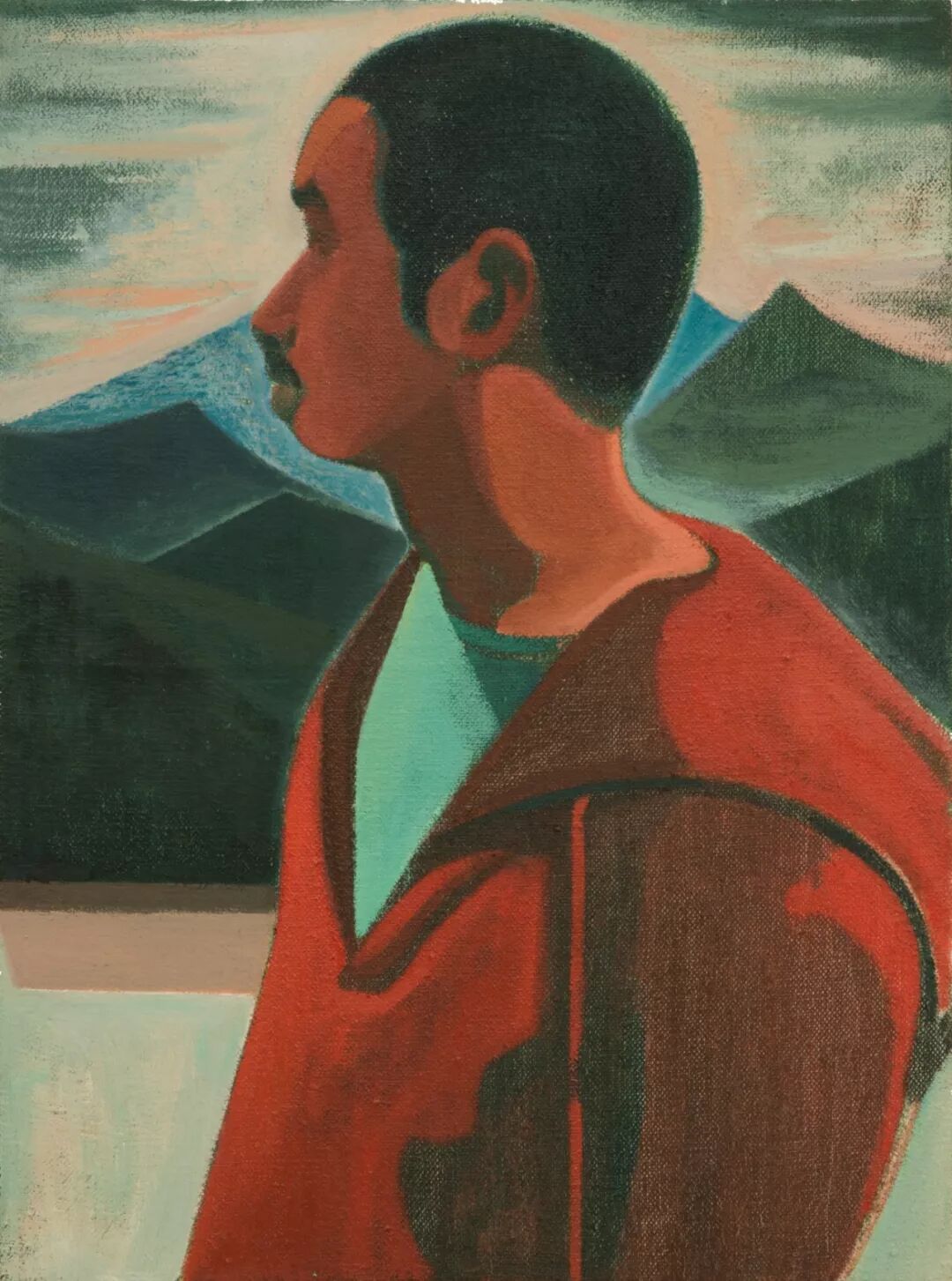 肖江：专注画山十年，10余幅新作亮相上海新展 图片 55