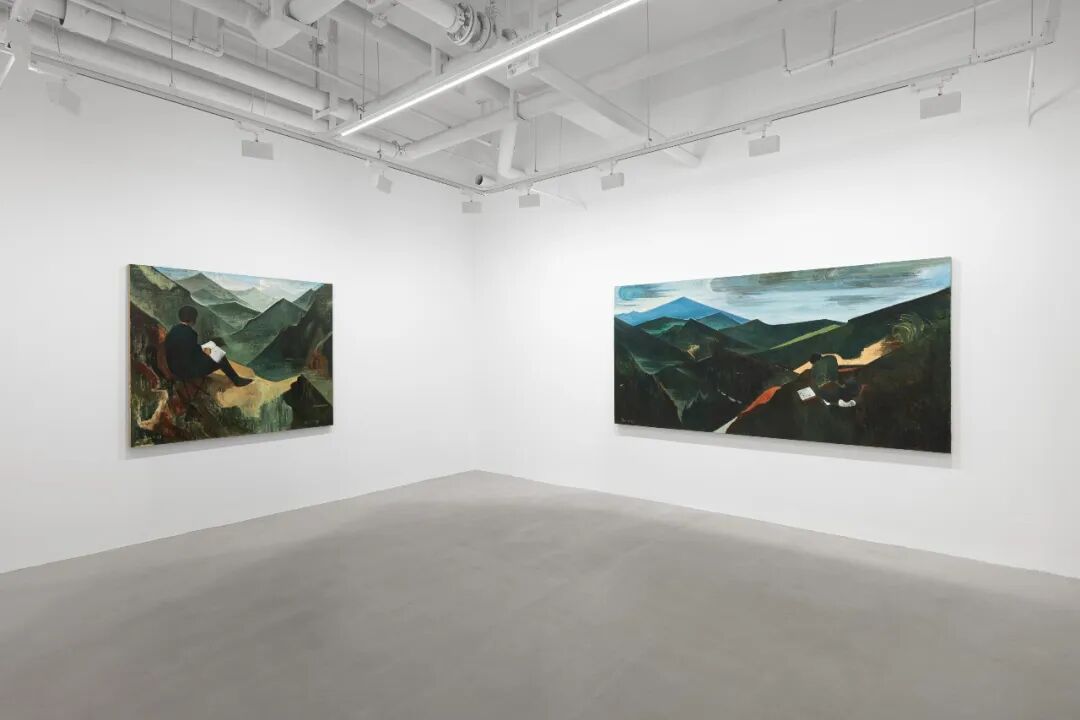 肖江：专注画山十年，10余幅新作亮相上海新展 图片 1