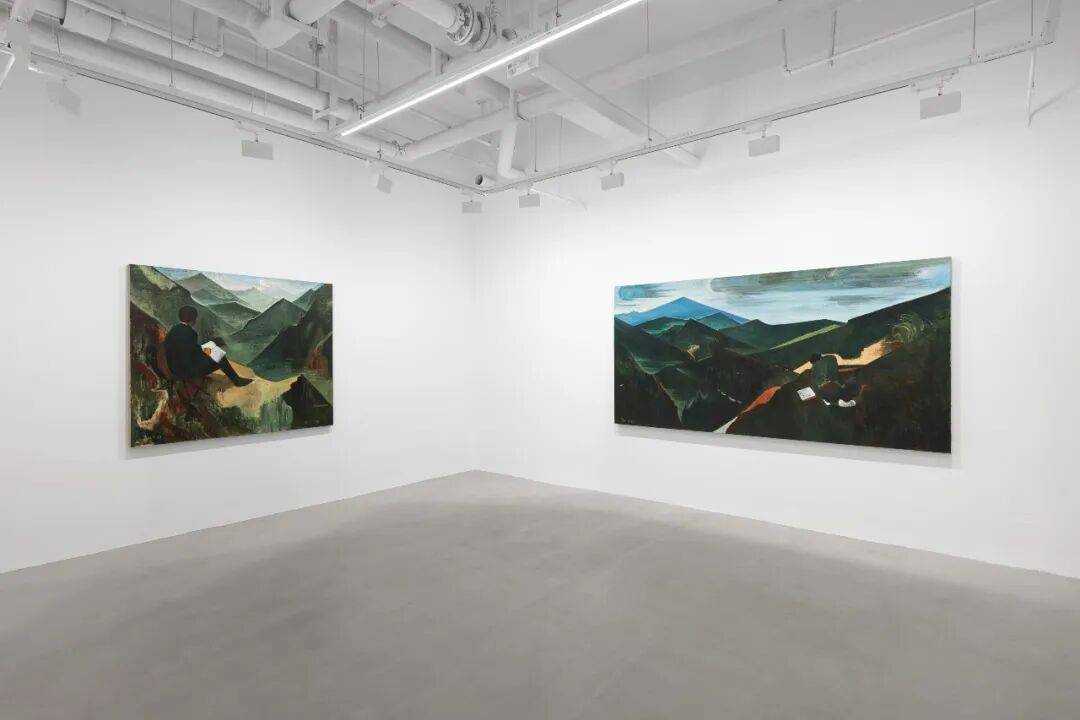 肖江:专注画山十年,10余幅新作亮相上海新展 图片 1
