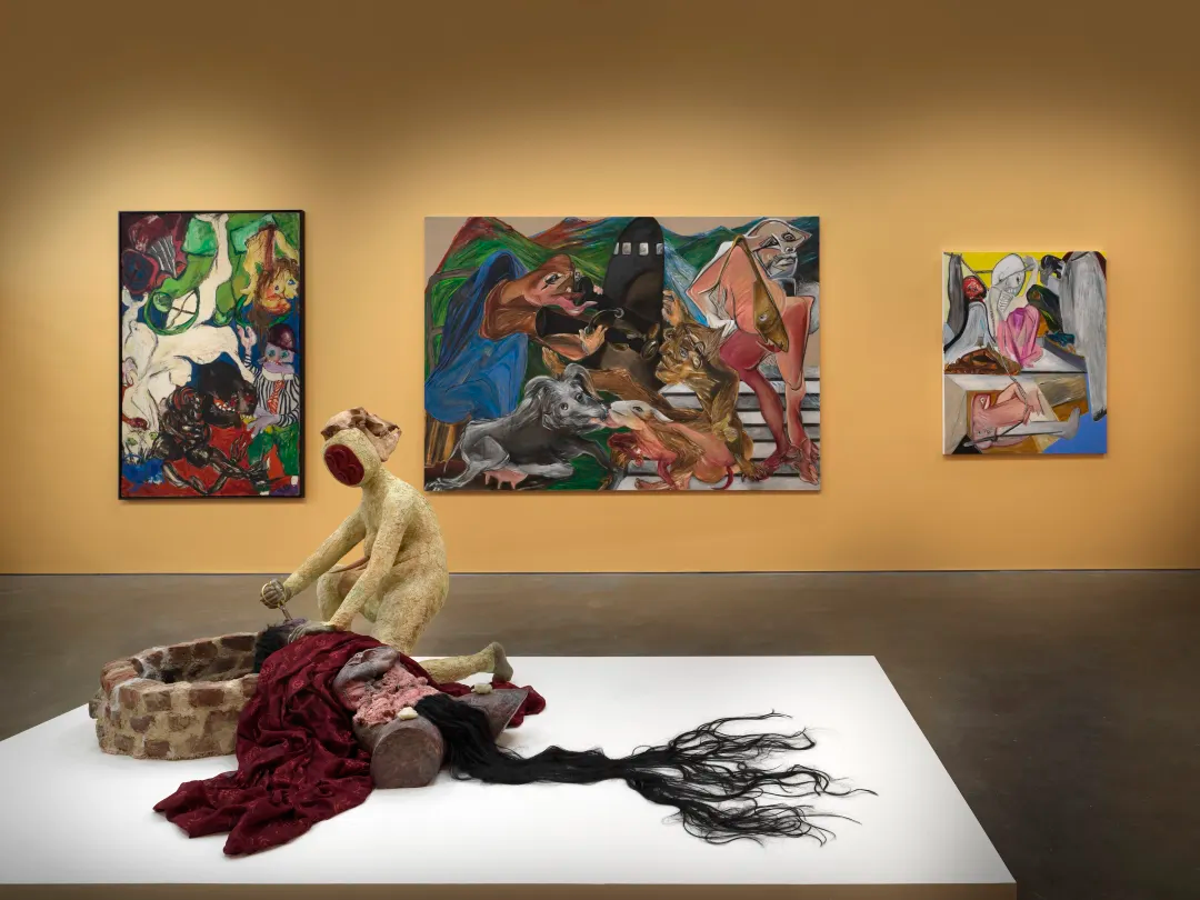 Installation views of New Humans: Memories of the Future, New Museum, 2026.