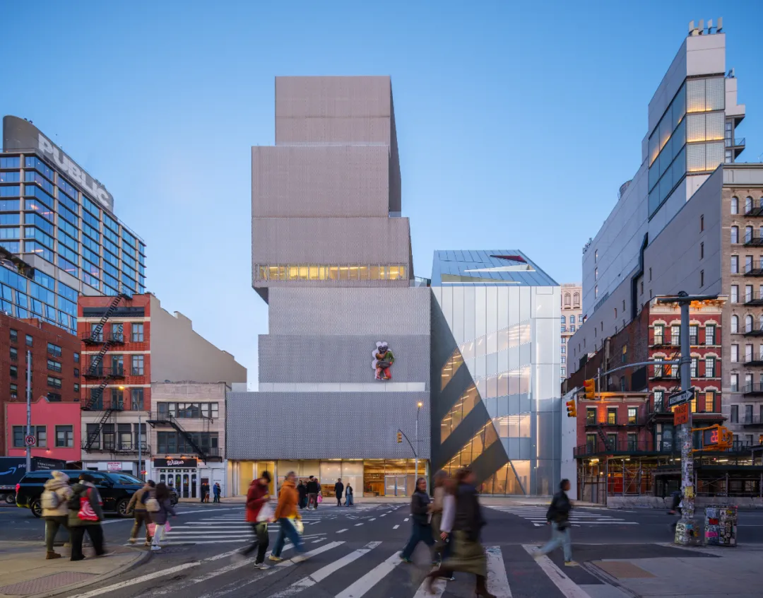 扩建后的纽约新美术馆外观 / The expanded New Museum in New York