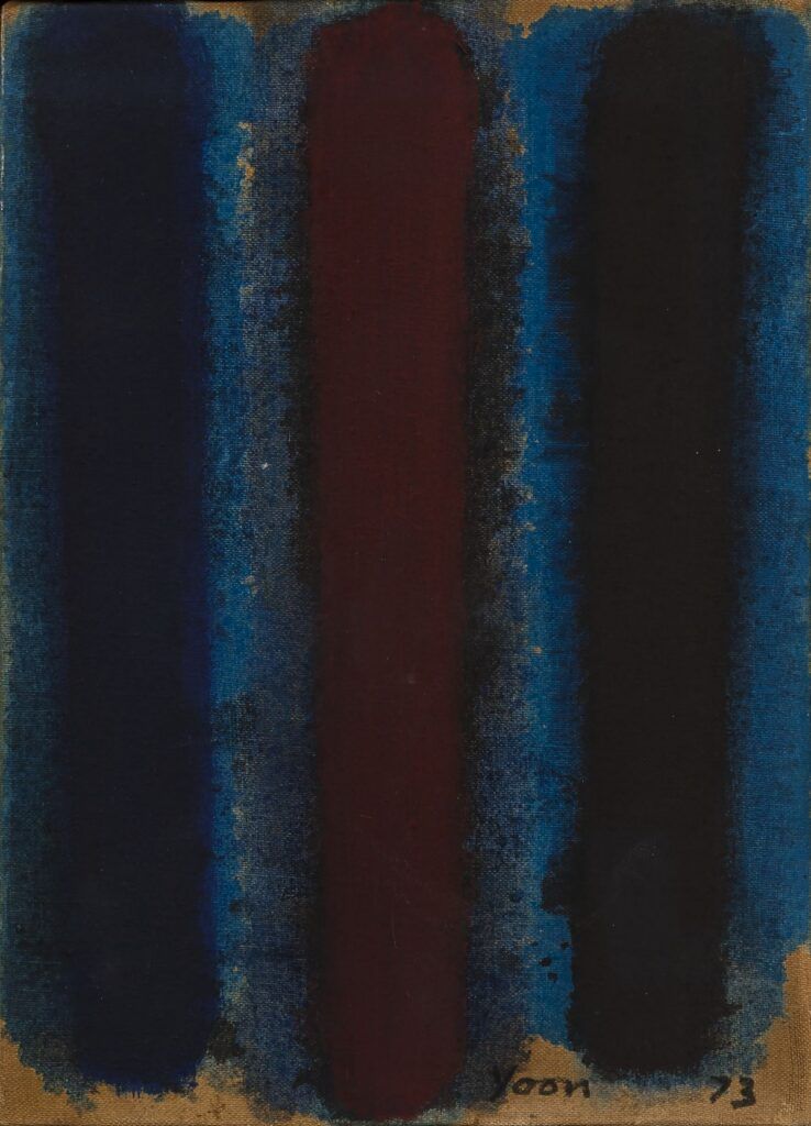 Yun Hyong-keun, Untitled, 1973