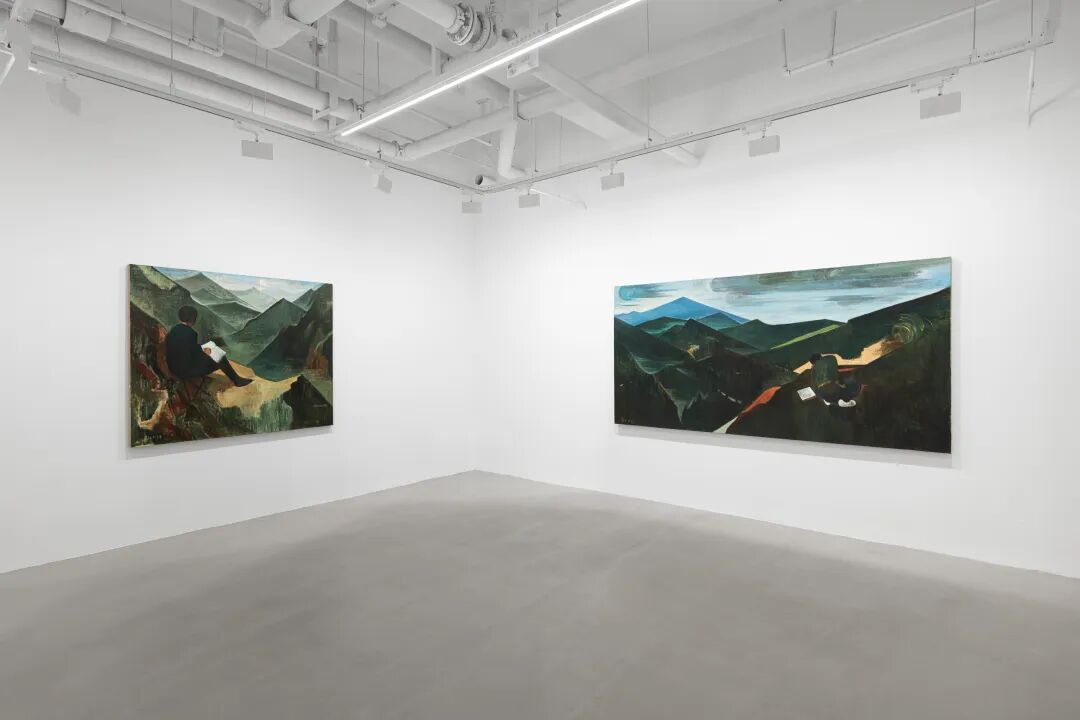 肖江：专注画山十年，10余幅新作亮相上海新展 图片 15