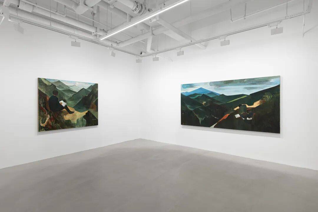 肖江:专注画山十年,10余幅新作亮相上海新展 图片 15