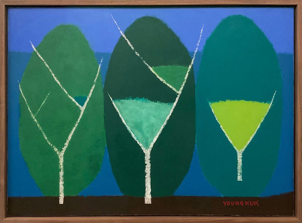Yoo Youngkuk, Work (나무) (Trees), 1981