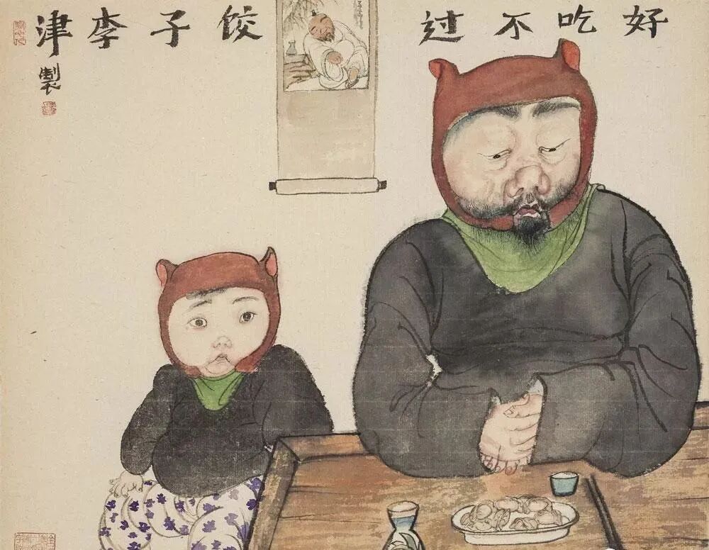 李津新展广东开幕：画美食30年，烟火气十足 图片 40