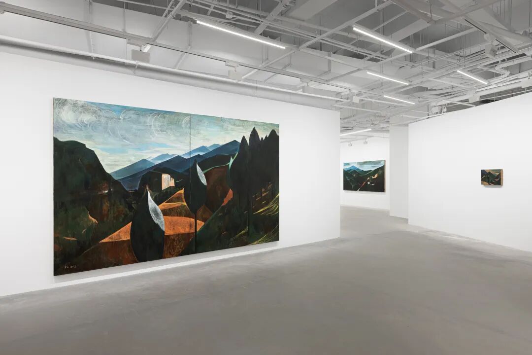 肖江：专注画山十年，10余幅新作亮相上海新展 图片 28