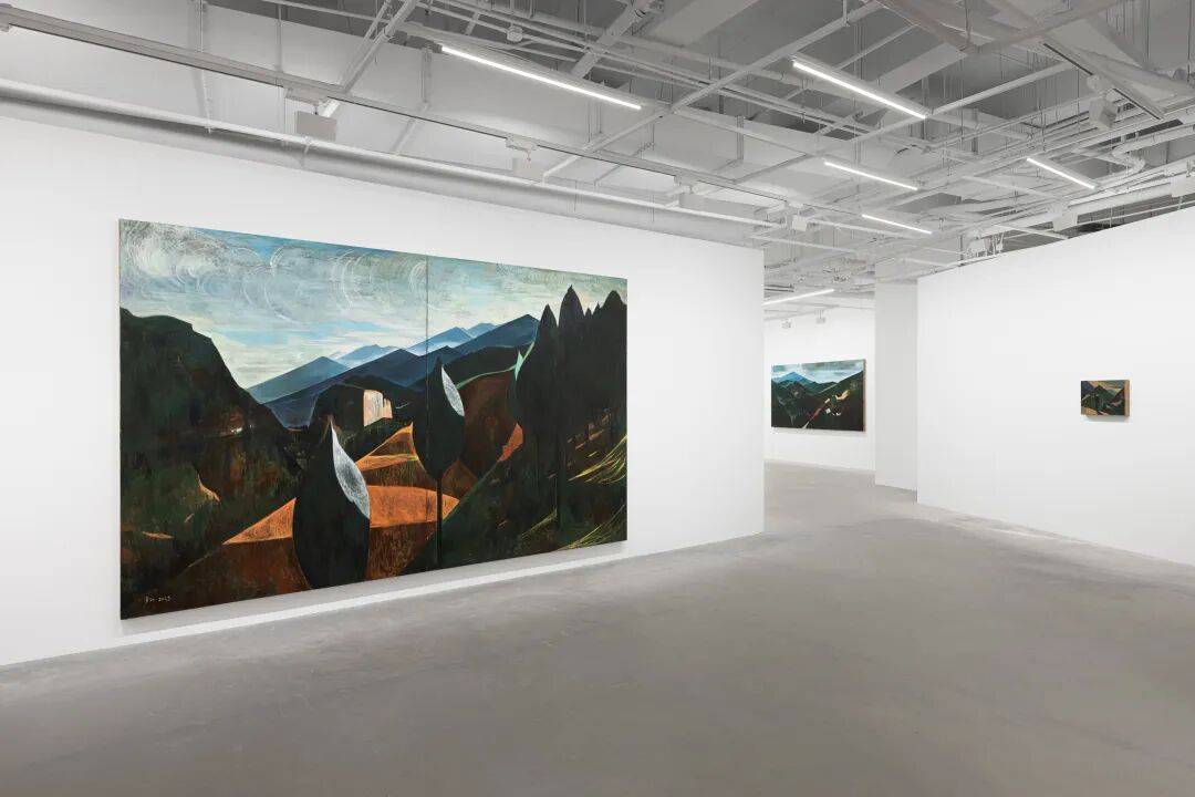 肖江:专注画山十年,10余幅新作亮相上海新展 图片 28