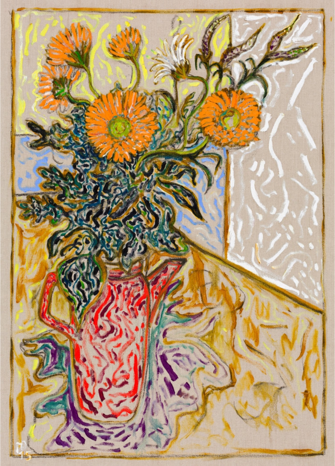 65岁老顽童艺术家的中国首展:我画画只是为了自己 图片 24