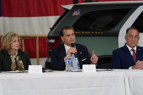 Attorney General Todd Blanche speaks at the Memphis Safe Task Force one-year anniversary roundtable in Memphis, Tennessee, October 16, 2026 (U.S. Department of Justice photo / public domain)