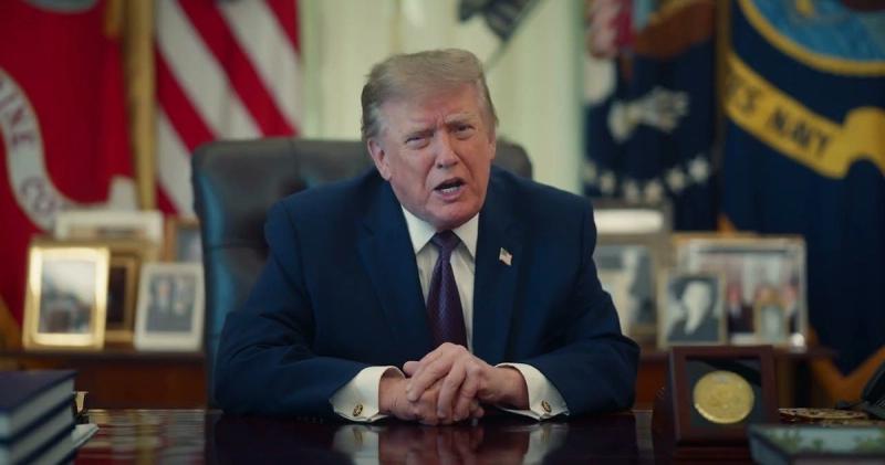 President Trump announces Medicare Improvement Fund payments for seniors from the Resolute Desk in the Oval Office (still from Official White House video, October 2026)