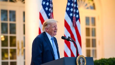 President Donald J. Trump hosts a Rose Garden Dinner for America’s hunters and fishermen while announcing new Executive Orders, Thursday, September 17, 2026. (Official White House Photo by Joyce N. Boghosian)