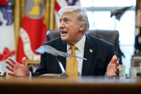 Stand-in photo (March 16, 2026): President Donald J. Trump signs an Executive Order creating an anti-fraud task force to be led by Vice President JD Vance in the Oval Office, March 16, 2026 (Official White House Photo by Molly Riley / public domain)