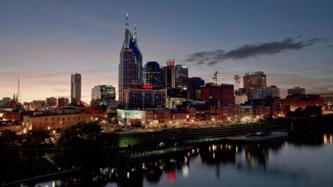 Skyline, Nashville, Tennessee (Carol M. Highsmith, 2009, Library of Congress, public domain)