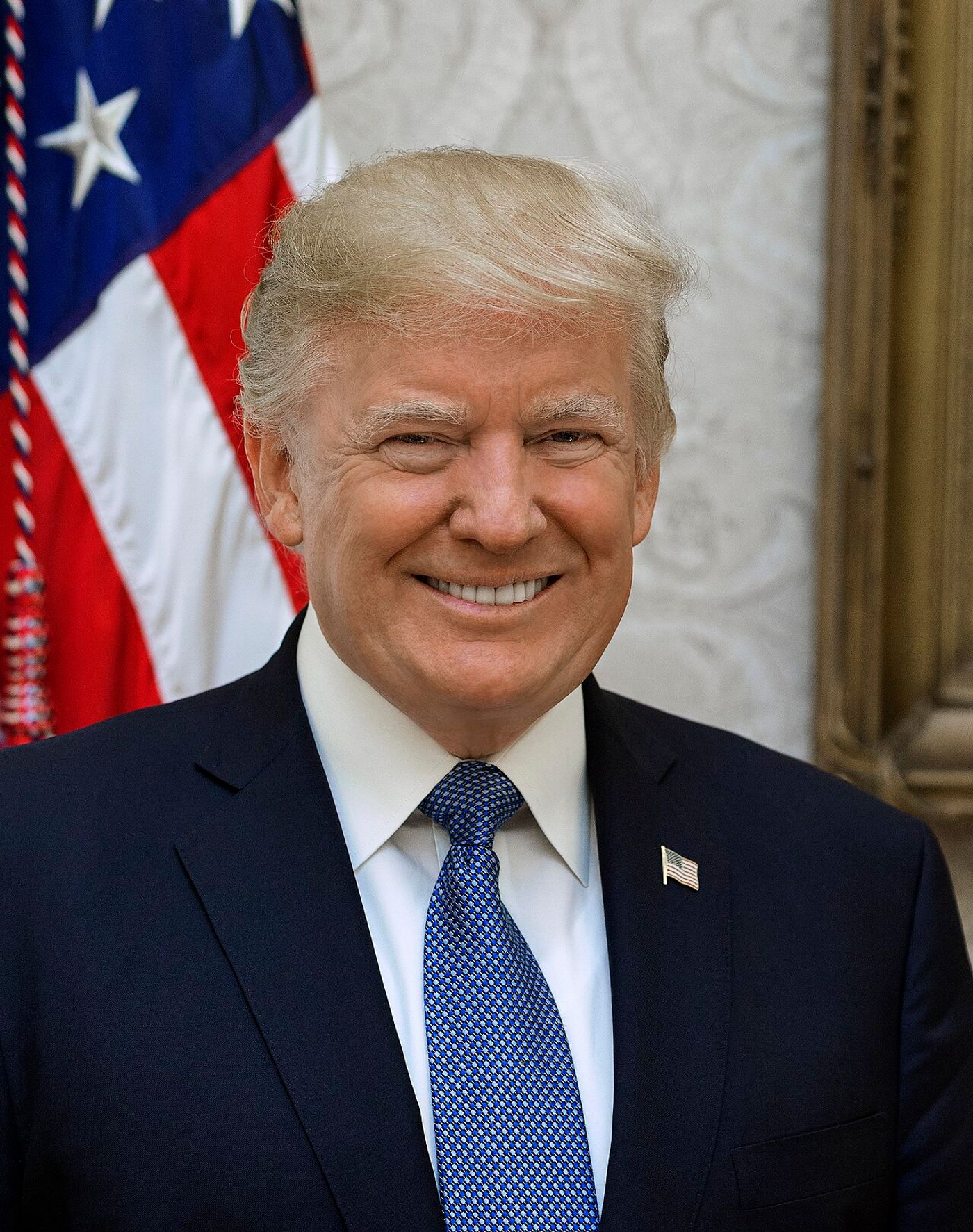 Official portrait of President Donald Trump