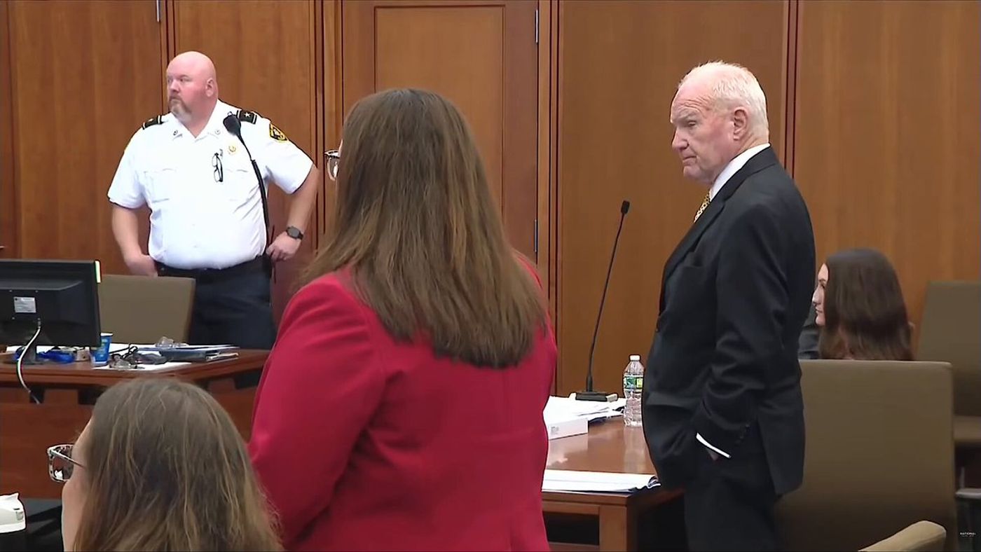 Courtroom during the Lindsay Clancy hearing in Plymouth
